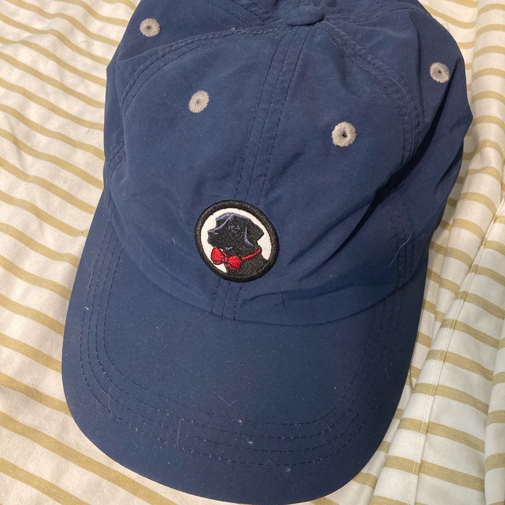 Southern Proper Navy Baseball Cap with Dog Patch